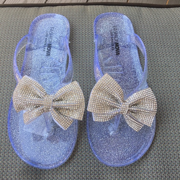 fashion nova jelly sandals
